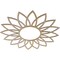 Ekena Millwork Daisy Wood Fretwork Pierced Ceiling Medallion, Hickory, 40"OD x 13 1/4"ID x 3/8"T CMWP40X40X0375DAHI - alternate 5